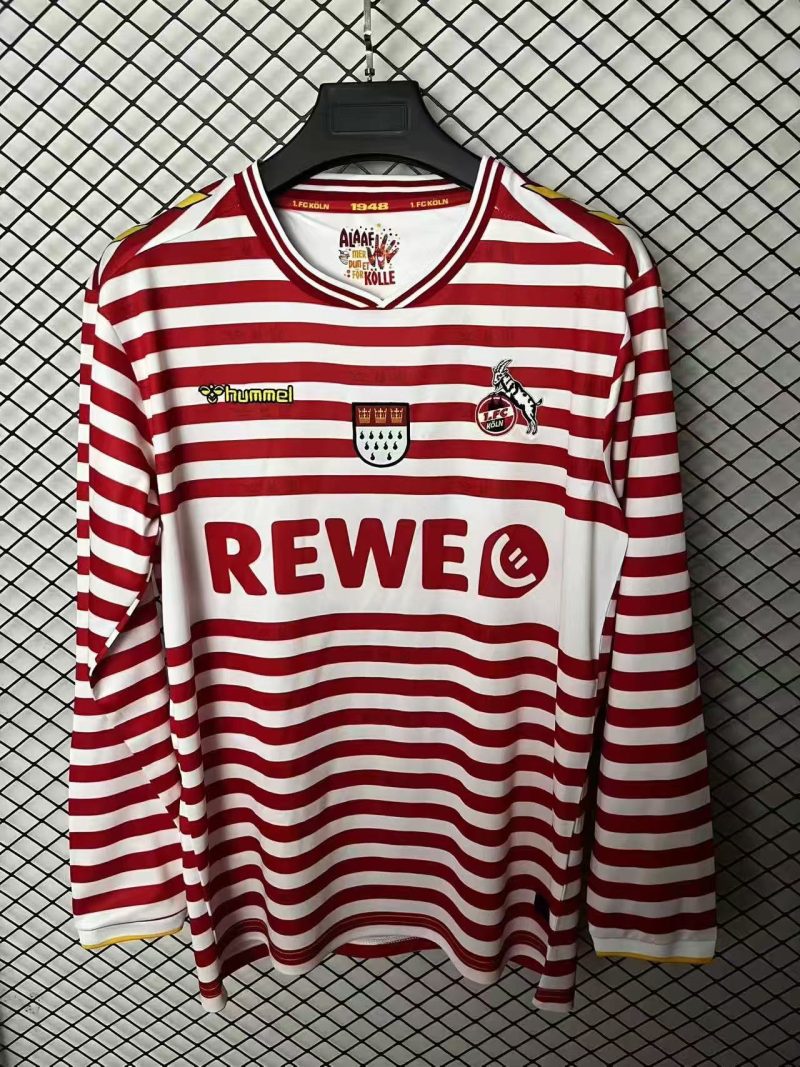 011a1a1a9ecc6e71326452af699eb876 2025/2026 Köln Carnival Long sleeves Football Shirt 1:1 Thai Quality