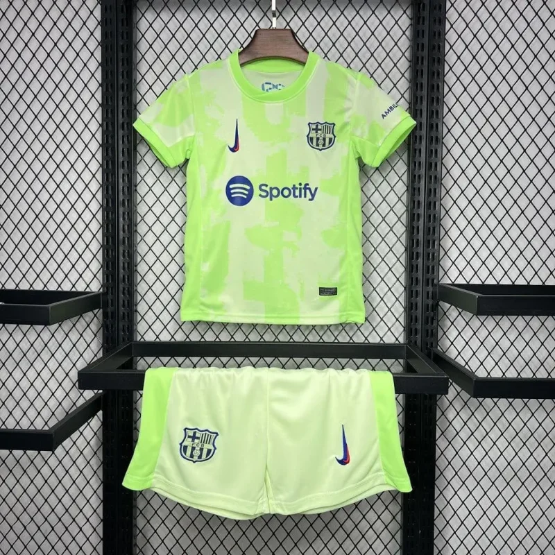 0225c5f2a6d3c143c6cb5039d55c9176 2024/2025 Barcelona Third Away Football Shirt 1:1 Thai Quality