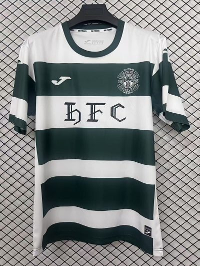 2025/2026 Hibernian 150th Anniversary Edition Football Shirt 1:1 Thai Quality