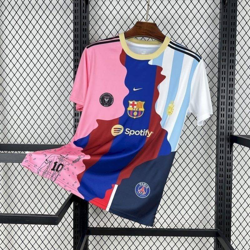 2025/2026 10# Messi Barcelona/Argentina/BL/Inter Miami Football Shirt 1:1 Thai Quality