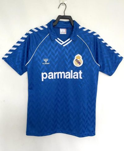 1986/1987 Real Madrid Away Football Shirt 1:1 Thai Quality