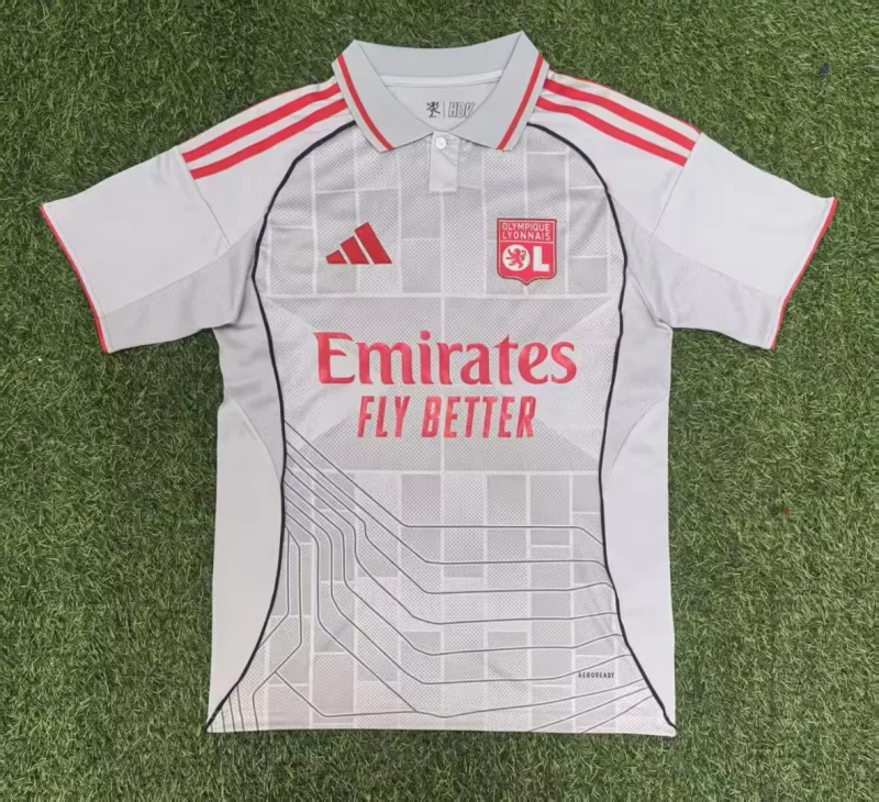 0705f4a1ff9969496d8d81ca7dff1c0e 2025/2026 Olympique Lyonnais Third Away Football Shirt 1:1 Thai Quality
