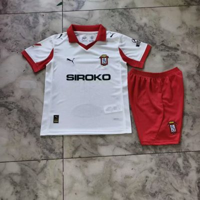 2025/2026 Sporting de Gijon Third Football Shirt Kids 1:1 Thai Quality