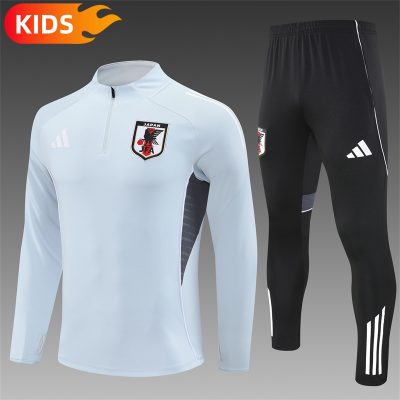 2025/2026 Japan Half-Pull Football Shirt Kids Size
