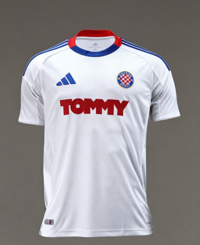 0f810889eb171d0b0243dfaefbd7aa48 2025/2026 Hajduk Split Home Football Shirt 1:1 Thai Quality