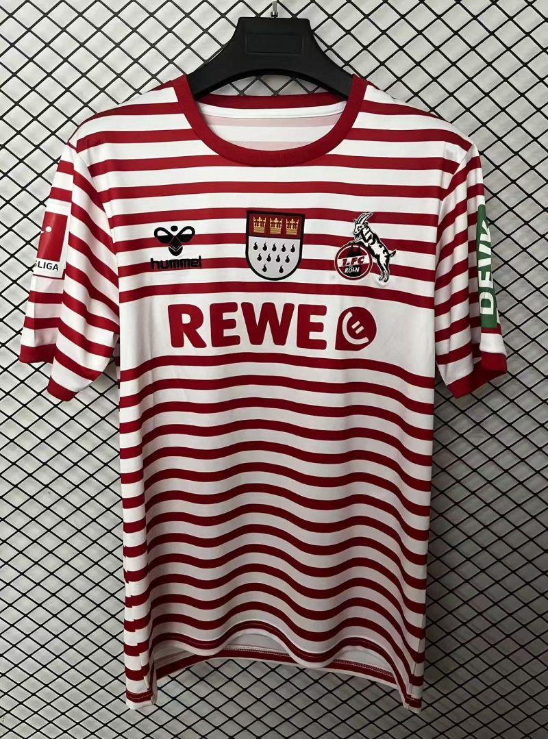 2025/2026 FC Köln Carnival Football Shirt 1:1 Thai Quality