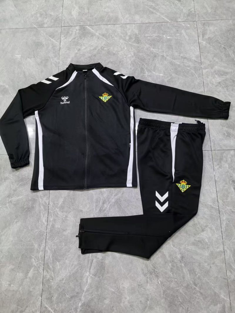 2025/2026 Real Betis Long Zipper suit Football 1:1 Thai Quality Set