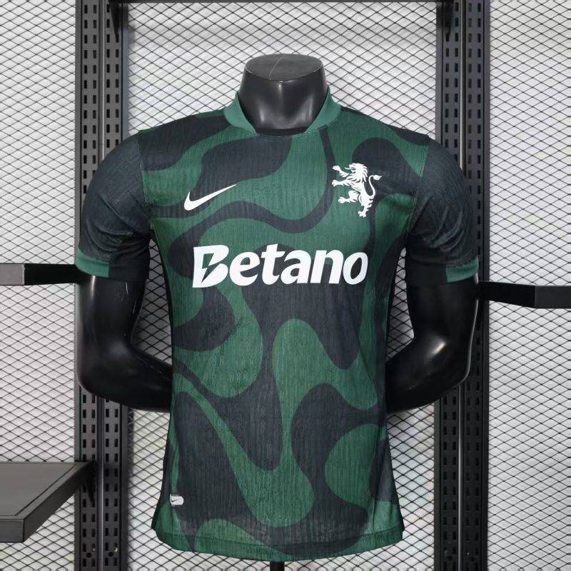 2025/2026 Player Version Sporting Lisbon Third Away Football Shirt 1:1 Thai Quality