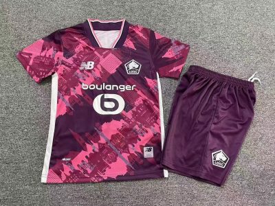2025/2026 Lille Fourth Football Shirt Kids Size 1:1 Thai Quality