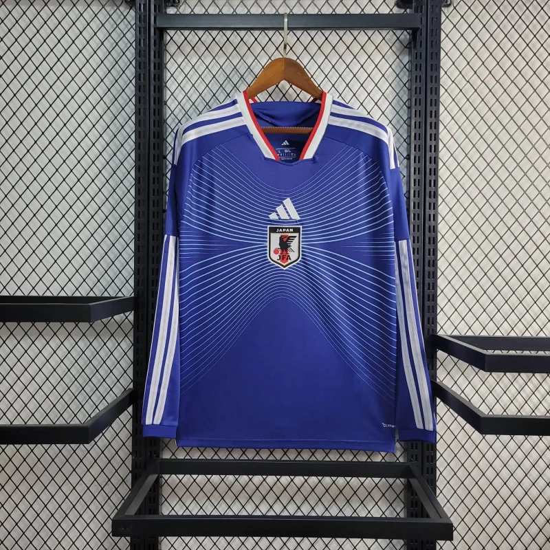 273af30095e09710b3786b5add08697f 2026 Long Sleeve Japan Home Football Shirt 1:1 Thai Quality
