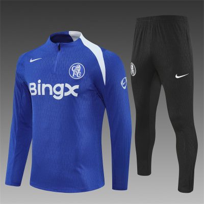2025/2026 Chelsea Half-Pull Training Suit Football Shirt 1:1 Thai Quality Set