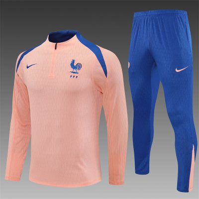 2025/2026 France Half-Pull Training Wear Football Shirt
