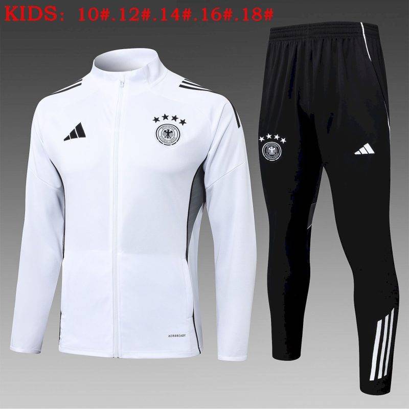 2025/2026 Germany Long Zipped Jacket Football Shirt 1:1 Thai Quality Set