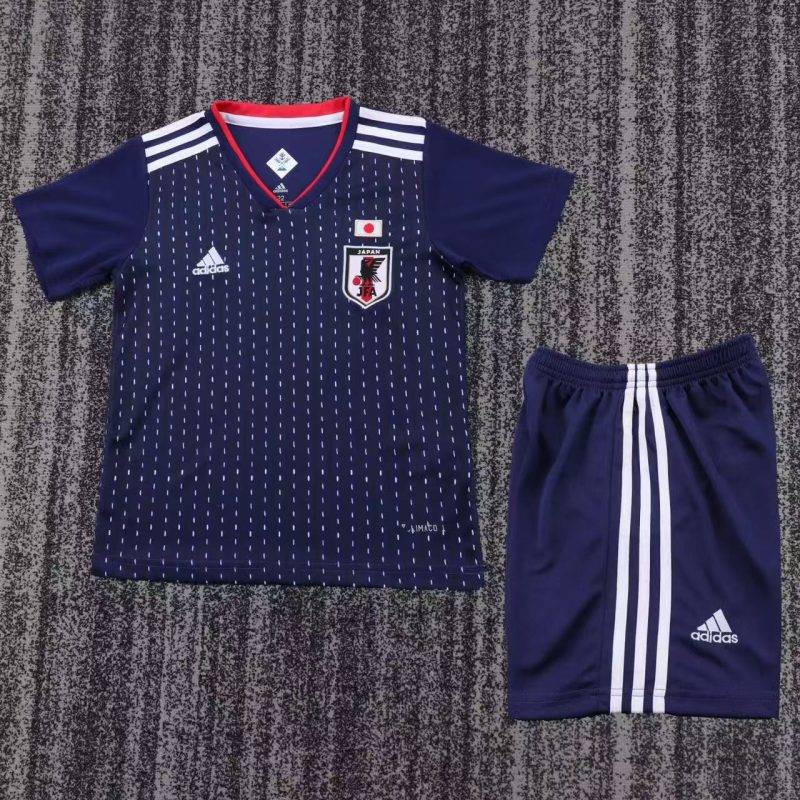 2018 Japan Home Football Shirt Kids Size 1:1 Thai Quality