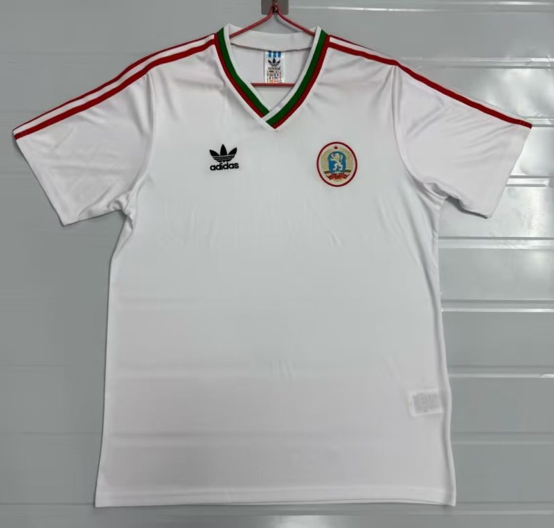 1986 Bulgaria Home Football Shirt 1:1 Thai Quality