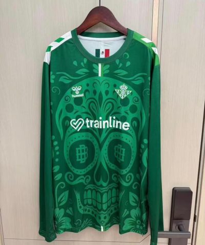 2025/2026 Long Sleeve Real Betis Day of the Dea Football Shirt 1:1 Thai Quality