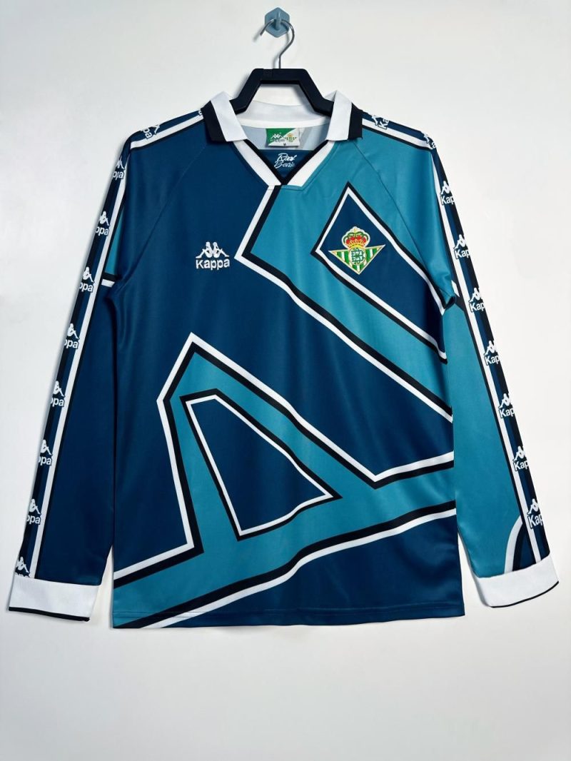 1995/1997 Real Betis Away Long sleeves Football Shirt 1:1 Thai Quality