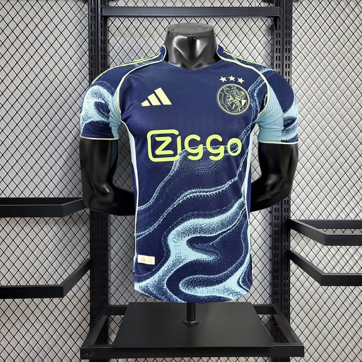 39e5c5395215f9a0066c6bdb56b1e84e 2025/2026 Player Version Ajax Away Football Shirt 1:1 Thai Quality