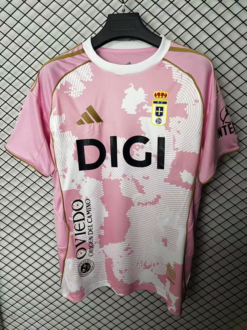 3cd11db6e138bb1a02158ba0bbe1ec7e 2025/2026 Oviedo Special Edition Football Shirt 1:1 Thai Quality