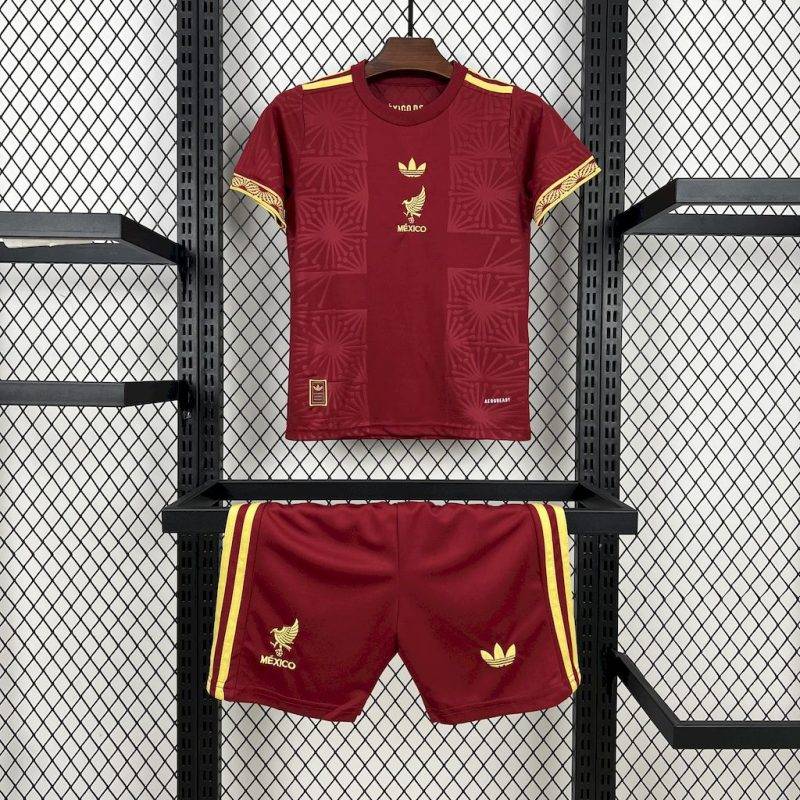 3d783f251e96ee111157301179591300 2025/2026 Mexico Football Shirt Kids Size 1:1 Thai Quality