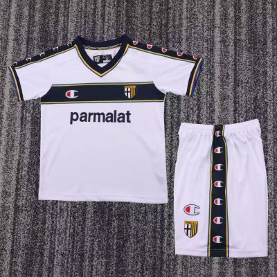 2002/03 Parma Away Football Shirt Kids Size 1:1 Thai Quality