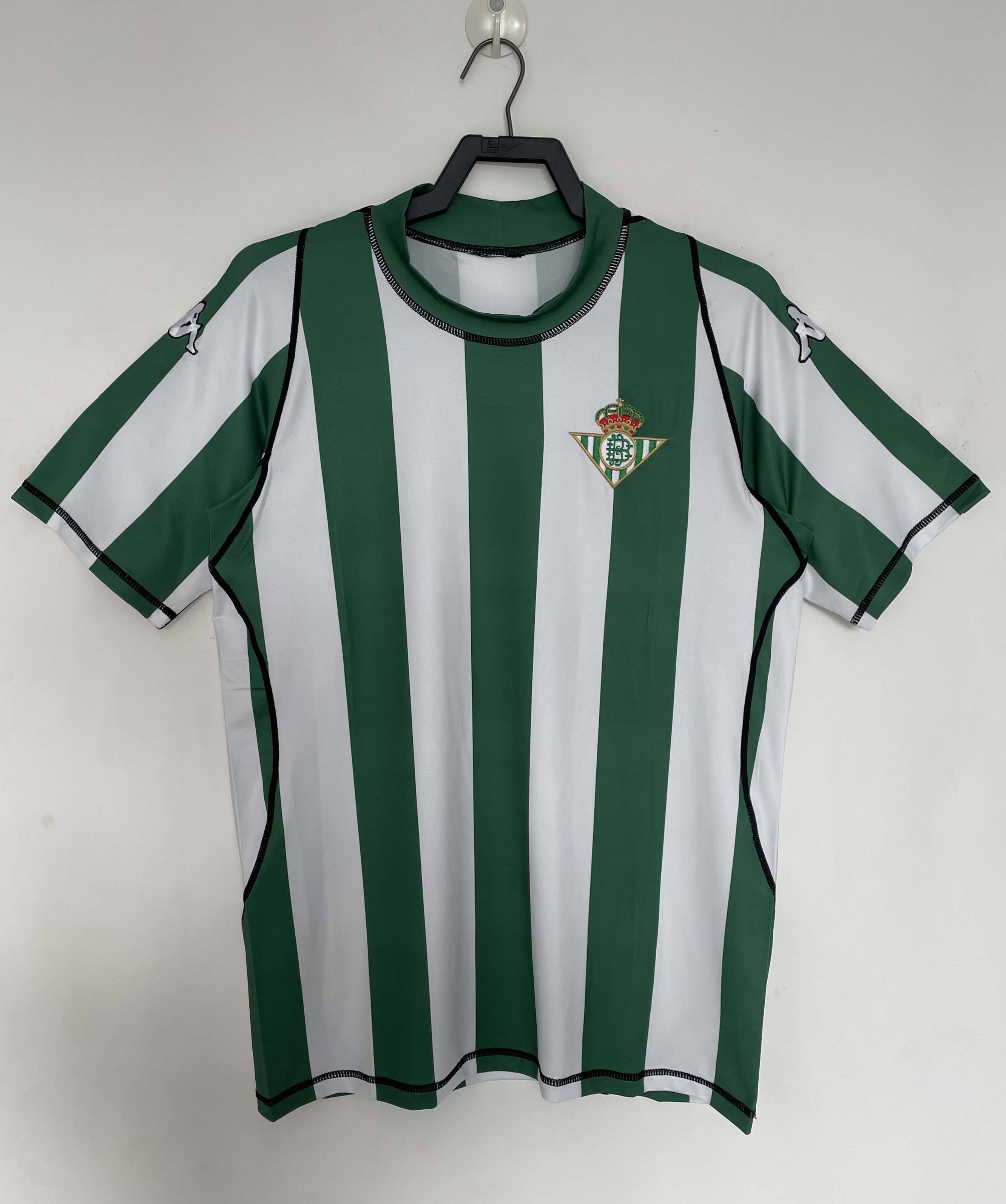 3e868088893531694b7459e32621aab4 2003/2004 Retro Real Betis Home Football Shirt 1:1 Thai Quality