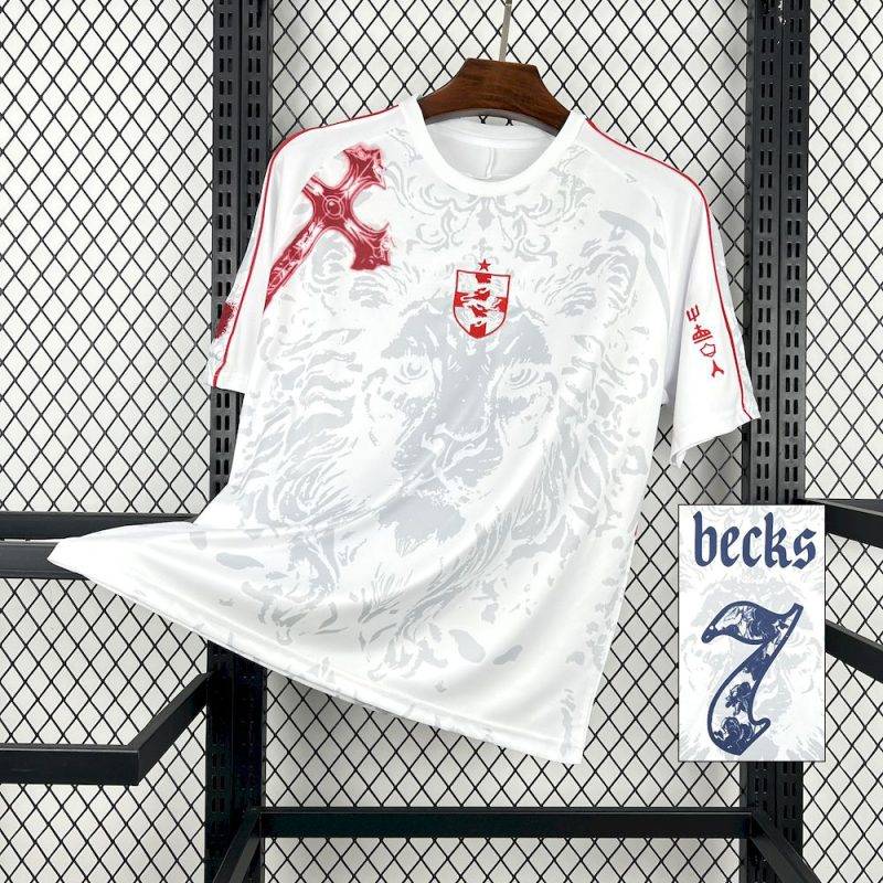 3ece1b10ed0f4a69f01d2104bd5c0b12 2025 England Becks #7 Football Shirt 1:1 Thai Quality