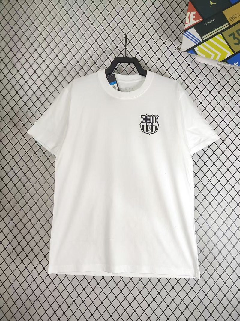 4219aa7938104724313a0ce9b0cdc584 2025/26 Barcelona White Shirt 1:1 Thai Quality