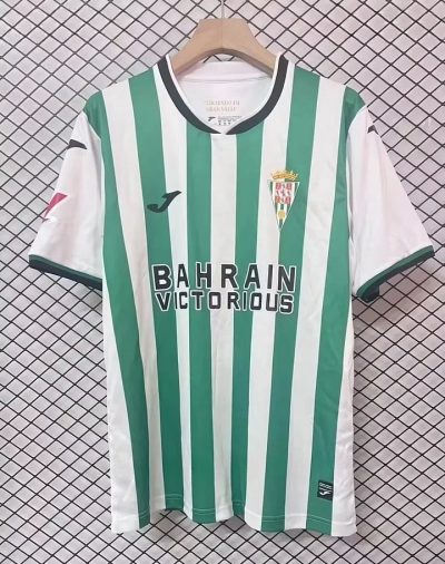 2025/2026 Cordoba CF Home Football Shirt 1:1 Thai Quality