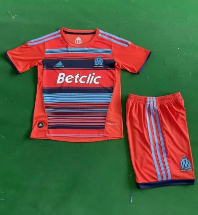 2011/12 Marseille Away Football Shirt Kids Size 1:1 Thai Quality