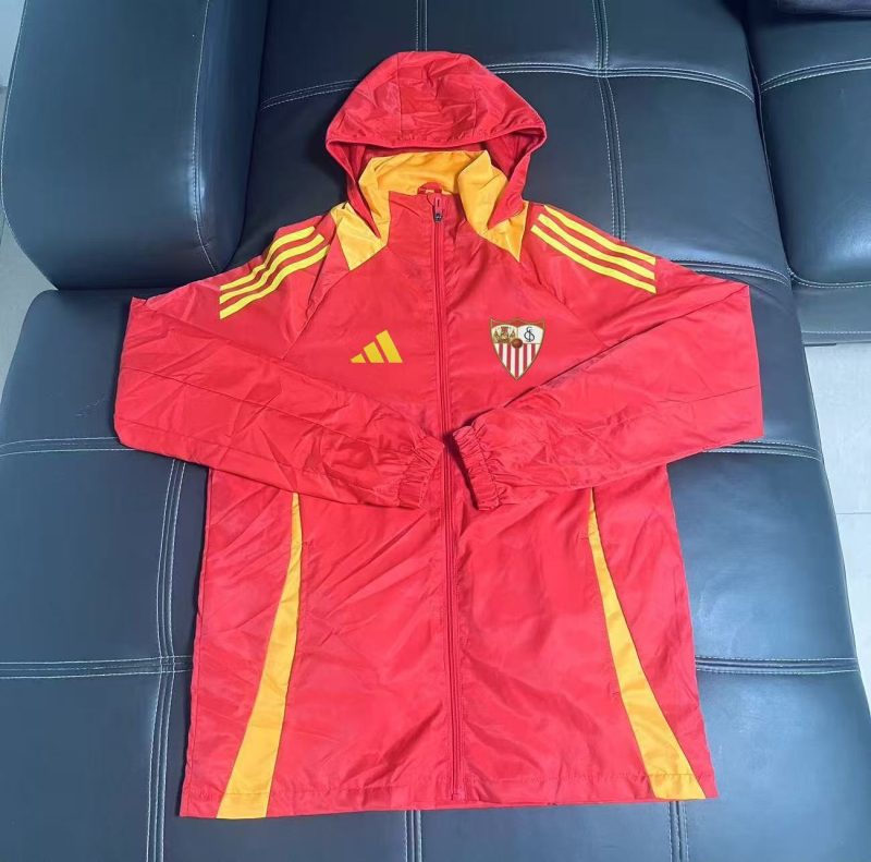 4615cc88cfc52cd85e3c4c86787be338 2025/2026 Sevilla Windbreaker Football Shirt