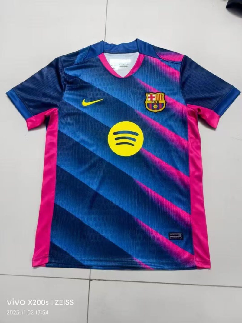 46fd3ae5f162a6063375ada6f84c1008 2025/2026 Barcelona Special Edition Football Shirt 1:1 Thai Quality