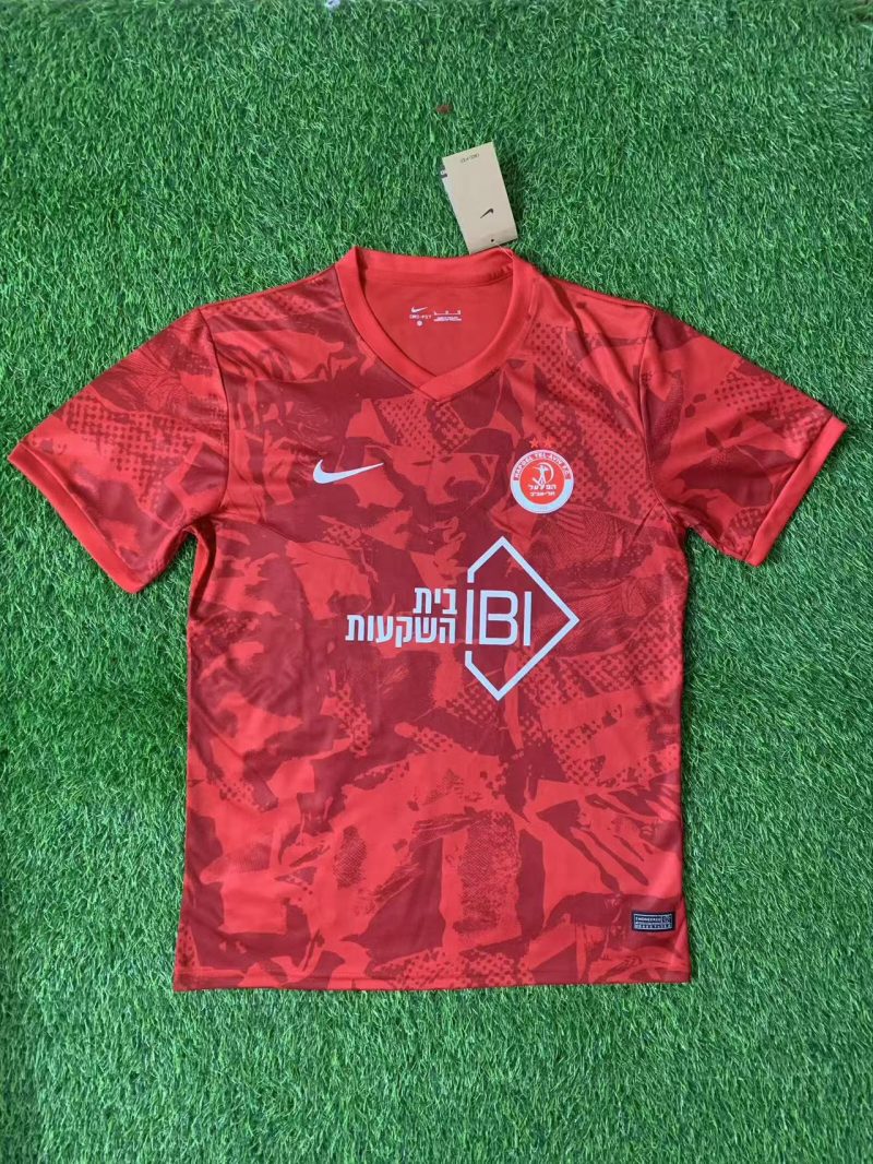 472ba601bebdb43bd779670600e7e829 2025/2026 Hapoel Tel Aviv Home Football Shirt 1:1 Thai Quality