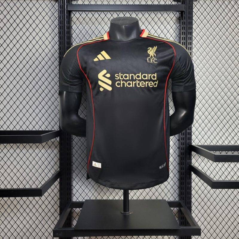2025/2026 Player Version Liverpool Goalkeeper Football Shirt 1:1 Thai Quality