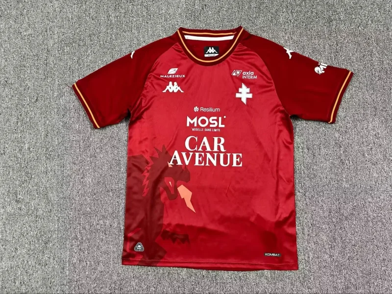 2025/2026 FC Metz Home Football Shirt 1:1 Thai Quality