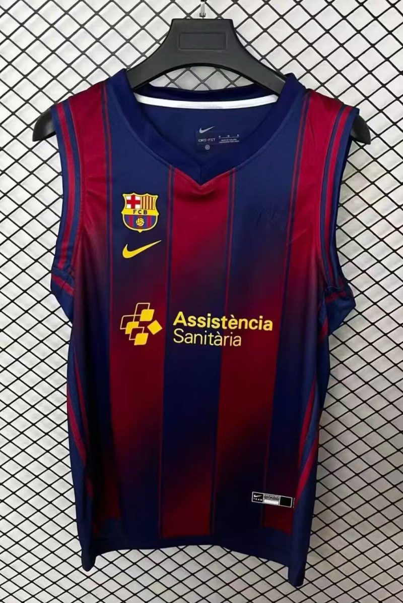 2025/2026 Barcelona Basketball Football Shirt 1:1 Thai Quality