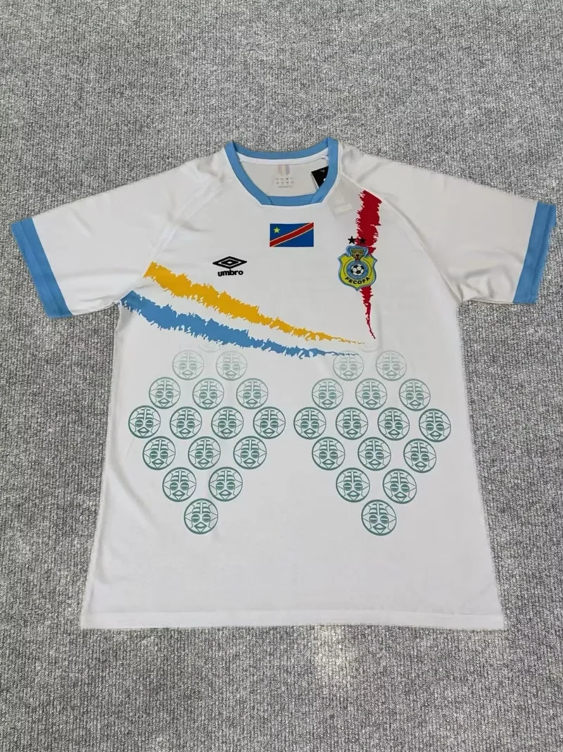 2025 Democratic Republic of the Congo Away Football Shirt 1:1 Thai Quality
