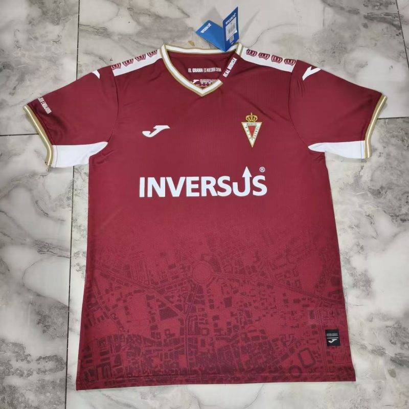 2025/2026 Real Murcia Home Football Shirt 1:1 Thai Quality