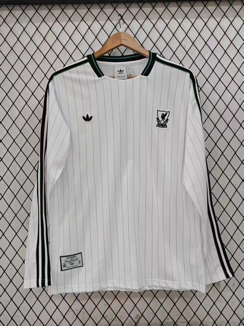 4f03ef5a3c9daebc1fb33dd61c5473be 2025/2026 Liverpool Special Long Sleeve Football Shirt 1:1 Thai Quality