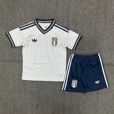 2026 Italy Away Football Shirt Kids Size 1:1 Thai Quality