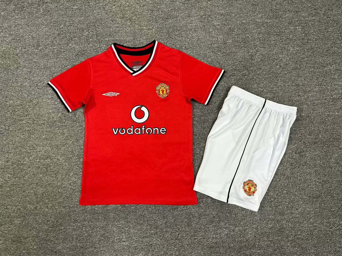 2012/2013 Retro Manchester United Home Football Shirt Kids Size 1:1 Thai Quality