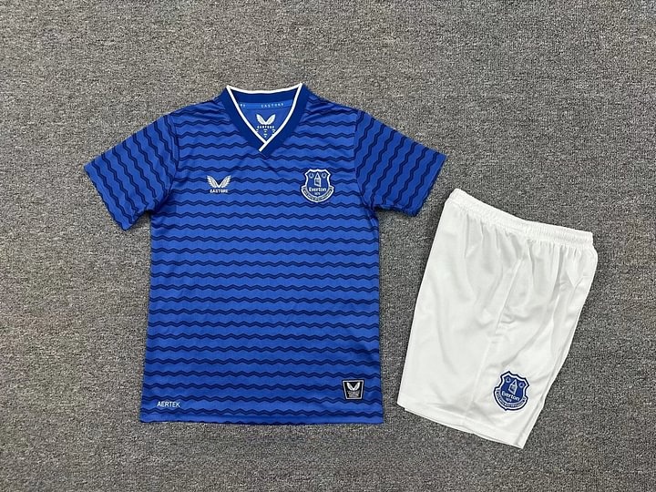 549371744c693aff9d1bce2770c59904 2025/2026 Everton Home Football Shirt Kids Size 1:1 Thai Quality