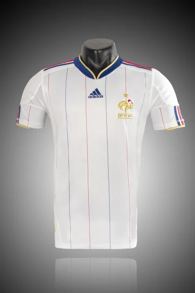 2010 Retro France Away Football Shirt 1:1 Thai Quality