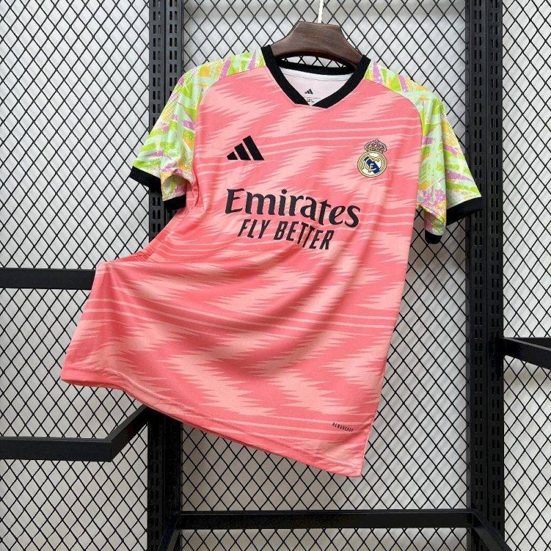 5c1459655eb31904aed1465207489502 2025/2026 Real Madrid Pre-match uniform Football Shirt 1:1 Thai Quality