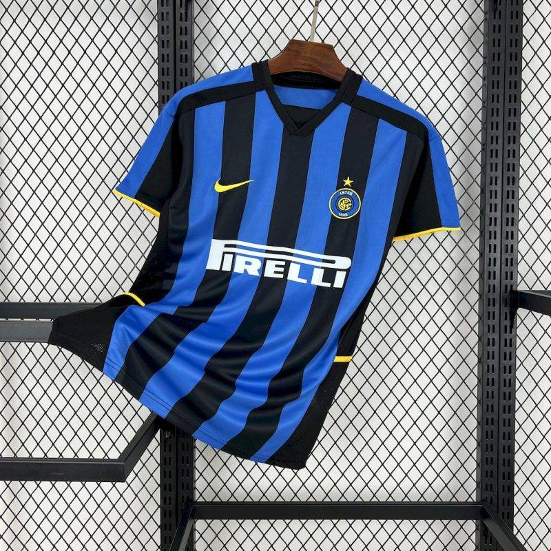 2003/2004 Retro Inter Milan Home Football Shirt 1:1 Thai Qualit