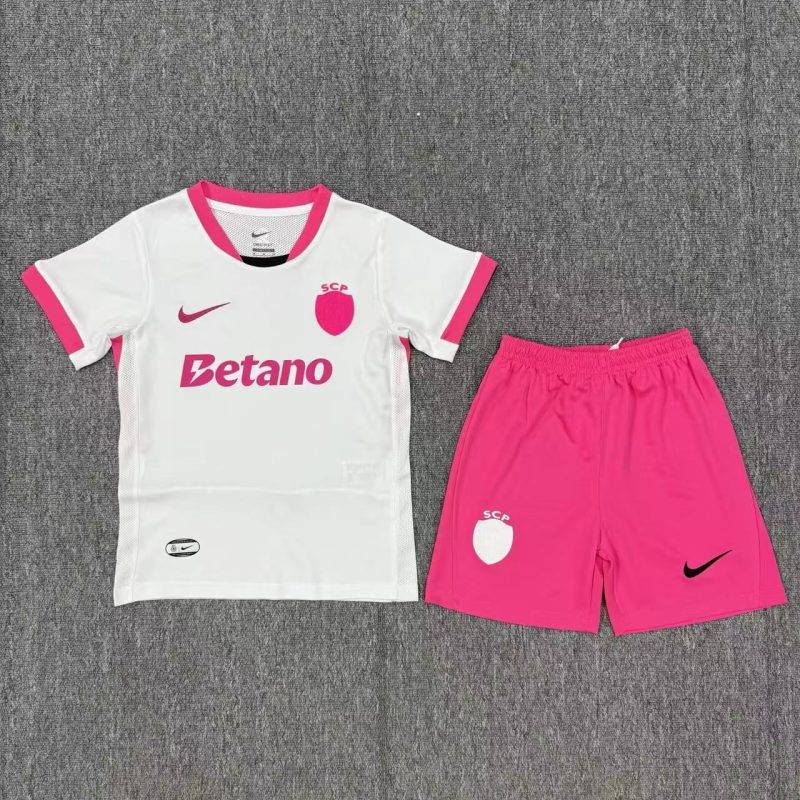 6a808d0f711228bcd31c2ee8ec39bab0 2025/2026 Sporting Lisbon Special Edition Football Shirt Kids Size 1:1 Thai Quality