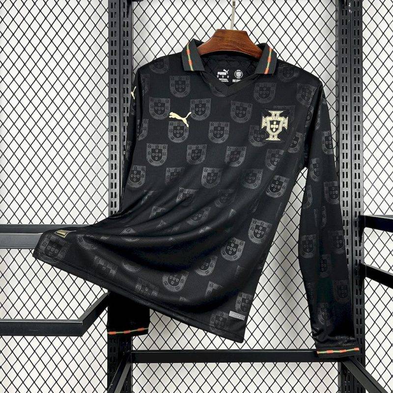 2026 Long Sleeve Portugal Away Football Shirt 1:1 Thai Quality