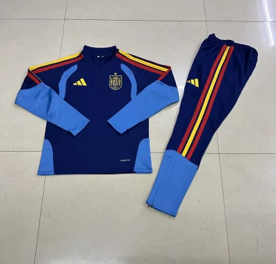 2026/2027 Spain Half-Pull Football Shirt