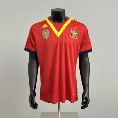 2013 Retro Spain Home Football Shirt 1:1 Thai Quality