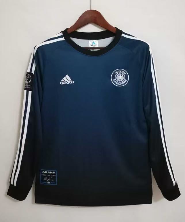 776be055207e8e776cc356db2e414362 2002 Retro Long Sleeve Germany Goalkeeper Football Shirt 1:1 Thai Quality